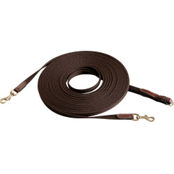 Longues rênes Eric Thomas Pro Havane Marron