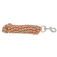 Longe attache tricolore Marron / orange / blanc Longe attache tricolore Marron / orange / blanc