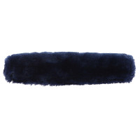 Fourreau de muserolle Equithème Teddy Bleu marine Fourreau de muserolle Equithème Teddy Bleu marine