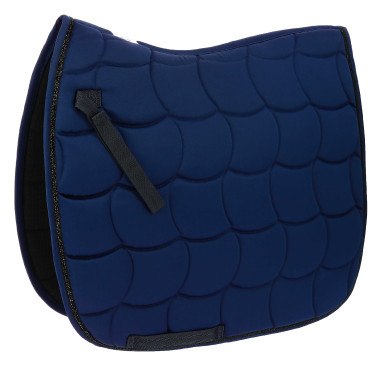 Zadeldek Equithème Satin Marineblauw Zadeldek Equithème Satin Marineblauw