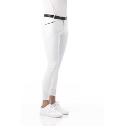 Pantalon Equitheme Lars homme Blanc Pantalon Equitheme Lars homme Blanc