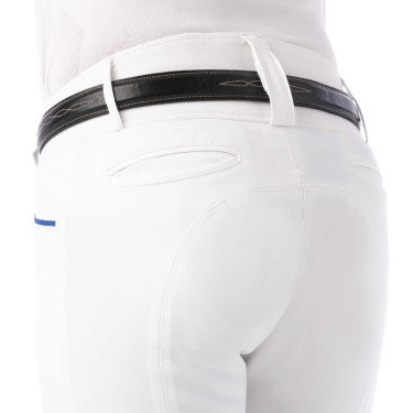 Pantalon Equitheme Lars homme Blanc Pantalon Equitheme Lars homme Blanc
