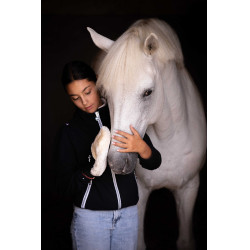 Gant de pansage Pénélope Noir Gant de pansage Pénélope Noir