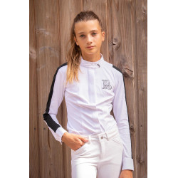 Chemise de concours Pénélope Showshirt Blanc Chemise de concours Pénélope Showshirt Blanc