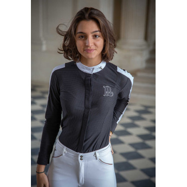 Wedstrijdshirt Pénélope Showshirt Zwart Wedstrijdshirt Pénélope Showshirt Zwart