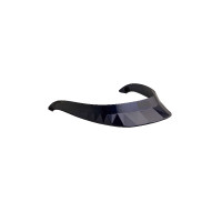 Visière pour casque d'équitation Naca Bleu brillant / noir