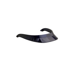 Visière pour casque d'équitation Naca Bleu brillant / noir