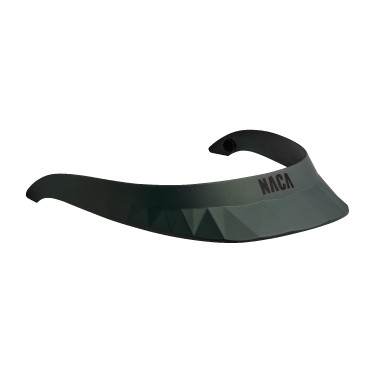 Visière pour casque d'équitation Naca Vert mat / noir