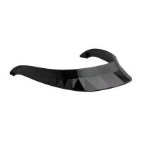 Visière pour casque d'équitation Naca Bleu brillant / noir Visière pour casque d'équitation Naca Bleu brillant / noir