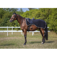 Zadeldeken Equithème Polyfun Zwart