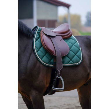 Tapis de selle Equithème Classic Vert foncé Tapis de selle Equithème Classic Vert foncé
