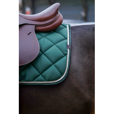Tapis de selle Equithème Classic Vert foncé Tapis de selle Equithème Classic Vert foncé