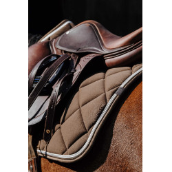 Tapis de selle Equithème Classic Marron foncé
