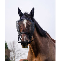 Halster + UV-beschermend masker Equithème Zwart Halster + UV-beschermend masker Equithème Zwart