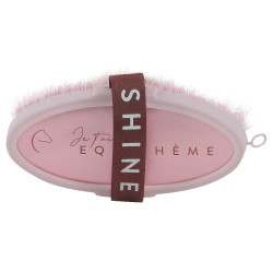 Brosse douce Equithème Je t'aime Rose Brosse douce Equithème Je t'aime Rose