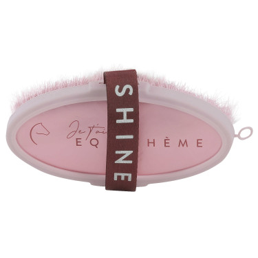 Brosse douce Equithème Je t'aime Rose Brosse douce Equithème Je t'aime Rose