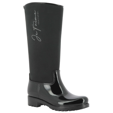 Bottes de pluie Equithème Je t'aime Noir Bottes de pluie Equithème Je t'aime Noir