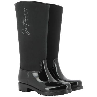 Bottes de pluie Equithème Je t'aime Noir Bottes de pluie Equithème Je t'aime Noir