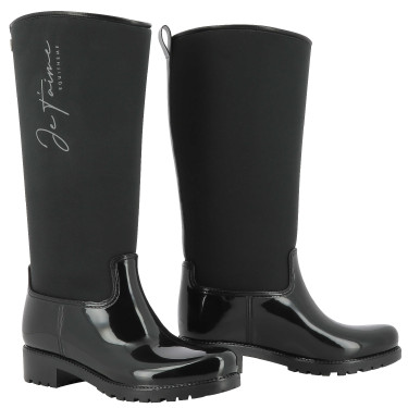 Bottes de pluie Equithème Je t'aime Noir Bottes de pluie Equithème Je t'aime Noir