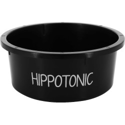 Stalvoerbak Hippotonic 2 liter Zwart