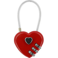 Cadenas Hippotonic Coeur Fuchsia Rose