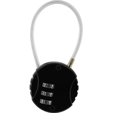 Cadenas pour coffre de pansage Hippotonic Balle Noir