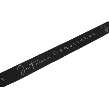 Sac bowling Je t'aime Equithème Noir Sac bowling Je t'aime Equithème Noir