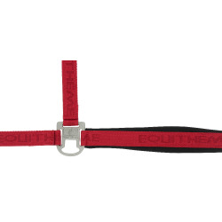 Nylon halster Equithème Jacquard Rood Nylon halster Equithème Jacquard Rood