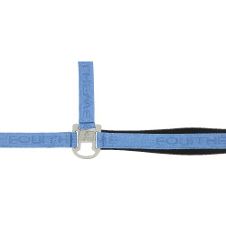 Nylon halster Equithème Jacquard Lichtblauw Nylon halster Equithème Jacquard Lichtblauw