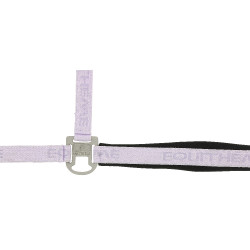 Licol nylon Equithème Jacquard Lilas Bleu