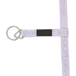 Nylon halster Equithème Jacquard Lila Blauw