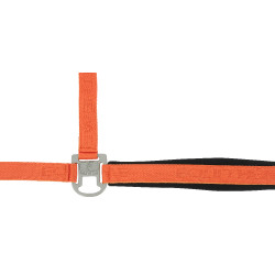Nylon halster Equithème Jacquard Oranje Nylon halster Equithème Jacquard Oranje