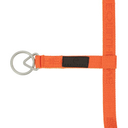 Nylon halster Equithème Jacquard Oranje Nylon halster Equithème Jacquard Oranje
