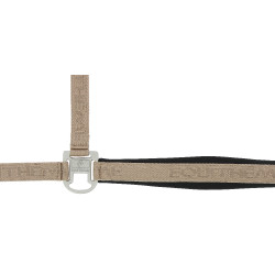 Nylon halster Equithème Jacquard Taupe Bruin