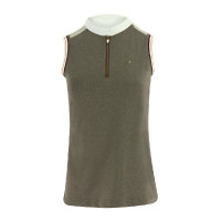 Polo femme Equi-Theme Smoff sans manches Fer