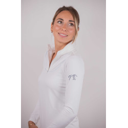 Polo PENELOPE - Toscane Wit Polo PENELOPE - Toscane Wit