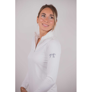 Polo PENELOPE - Toscane Wit Polo PENELOPE - Toscane Wit