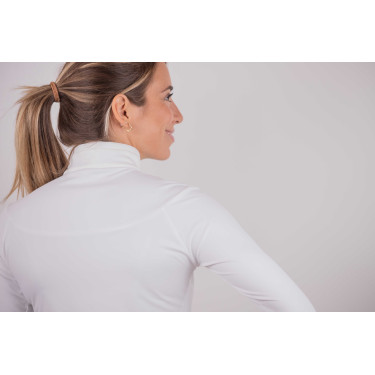 Polo de concours Pénélope Toscane Blanc