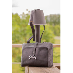 Pénélope Pablito tas groot model Chevronpatroon / zwart