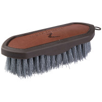 Bouchon de pansage poignée cuir Horze Maddox Marron foncé Bouchon de pansage poignée cuir Horze Maddox Marron foncé
