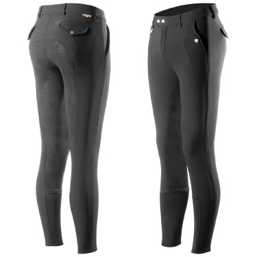 Pantalon fond intégral silicone Horze Grand Prix homme Pantalon fond intégral silicone Horze Grand Prix homme