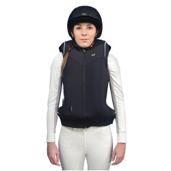 Blouson Helite Airshell Prestige pour airbag Zip'in Bleu nuit / noir