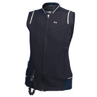 Helite Prestige bodywarmer voor airbag Zip'in Nachtblauw / zwart