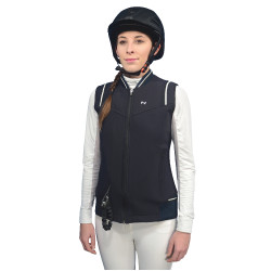 Blouson Helite Airshell Prestige pour airbag Zip'in Bleu nuit / noir