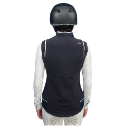 Blouson Helite Airshell Prestige pour airbag Zip'in Bleu nuit / noir