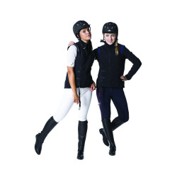 Blouson Helite Airshell pour airbag Zip'in Noir / bleu Blouson Helite Airshell pour airbag Zip'in Noir / bleu
