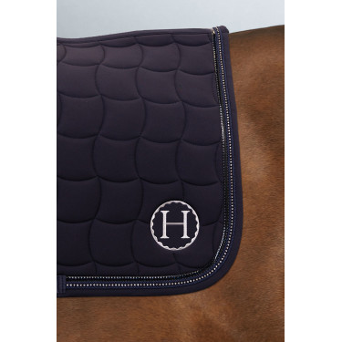 Tapis de selle Harcour Stelina Marine Bleu marine Tapis de selle Harcour Stelina Marine Bleu marine
