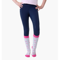 Legging d’équitation enfant Horseware Marine Bleu marine