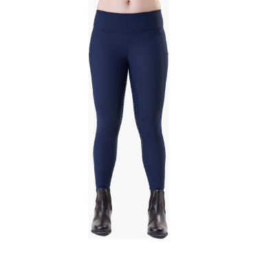 Legging Optifit hiver Horseware full grip femme Marine Bleu marine