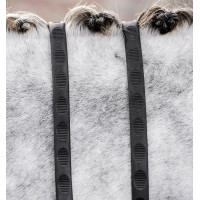 Rênes Horseware grip pouce caoutchouc Noir